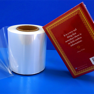 Hohe Klarheits-glatte multi Schicht-halbe Rohr-Polyolefin-Schrumpffolie-Rolle für Buch