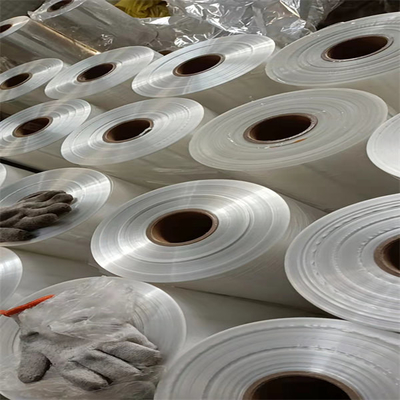 Polyolefin-Psychiaters-Verpackungs-Filmstreifen der transparentes Plastikrollenhoher Schrumpfungs-Raten-15microns POF für Verpackung