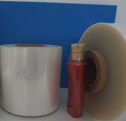 Plastikverpackungsfolie-Rolle, einzelne gedrehte Polyolefin-Schrumpffolie-Rolle