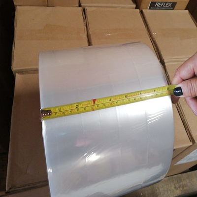 Recyclebare perforierte Polyolefin-MikroSchrumpffolie des Psychiaters-Verpackungsfolie-Rollen50gauge 60gauge 75gauge 100gauge